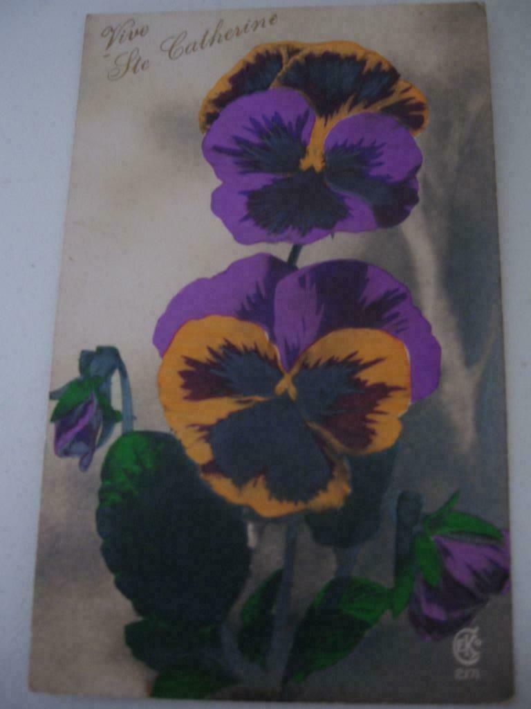 Vive Ste Catherine .... gestempeld 23/11/1935., Ophalen of Verzenden, 1920 tot 1940, Gelopen