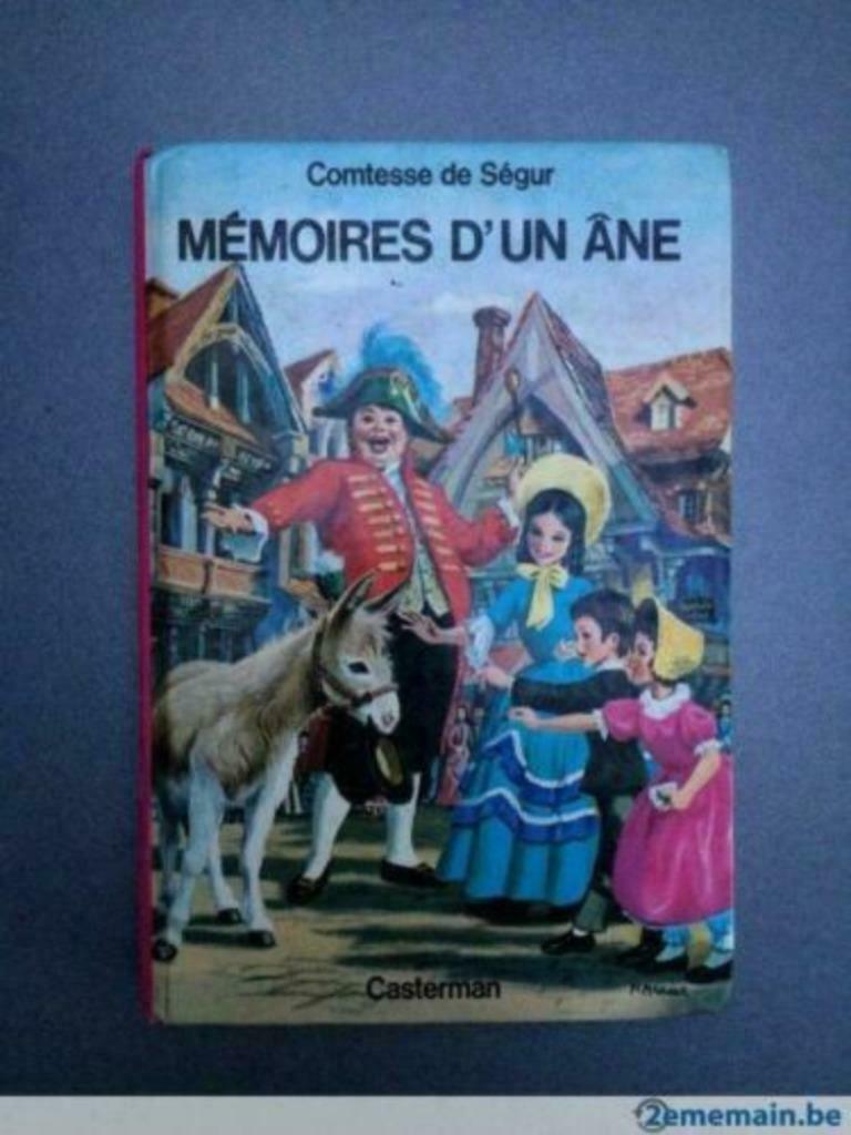 Mémoires d'un âne des Comtesse de Ségur, Enlèvement ou Envoi, Utilisé, Fiction général
