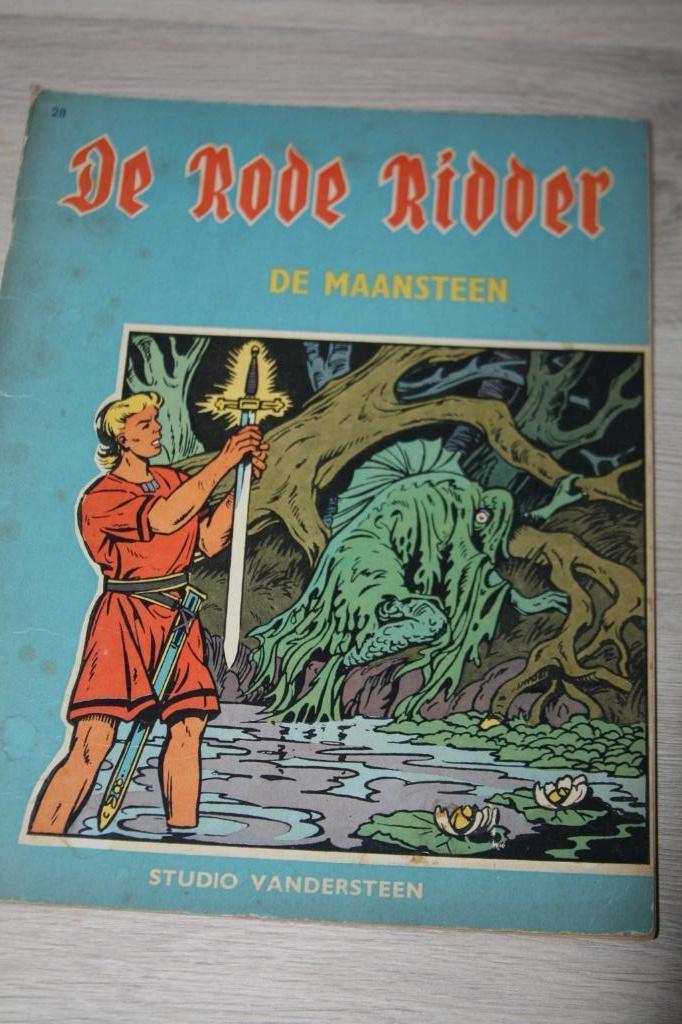 1e druk nr 28 , De Rode Ridder ( Willy Vandersteen ) 1966, Enlèvement ou Envoi, Willy Vandersteen, Une BD, Utilisé