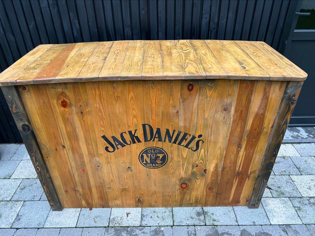 Barmeubel Jack Daniel’s 55cm op 150cm hoogte 100cm, Ophalen, Zo goed als nieuw