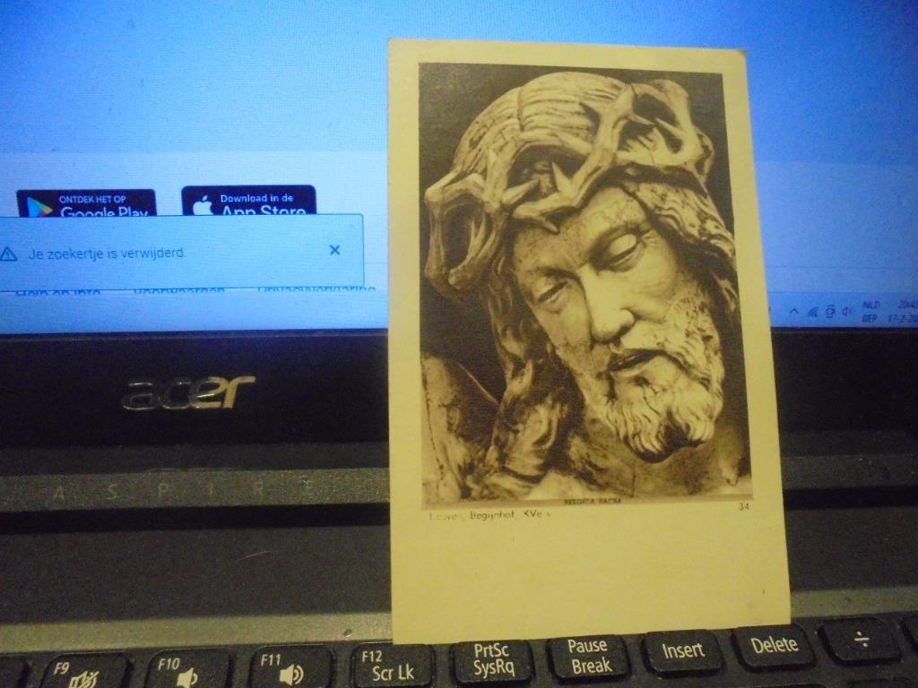 Emiel Jos.De Smedt prentje, Verzamelen, Ophalen of Verzenden, Zo goed als nieuw, Kaart of Prent, Christendom | Katholiek