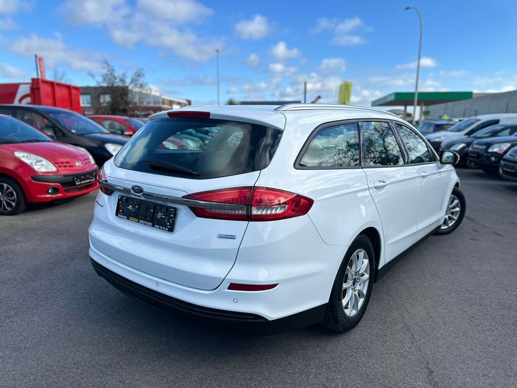 Ford Mondeo 1.5TDI | Gps | Airco | Cruise | Zetelverwarming, Auto's, Ford, Stof, Euro 6, Mondeo, Wit