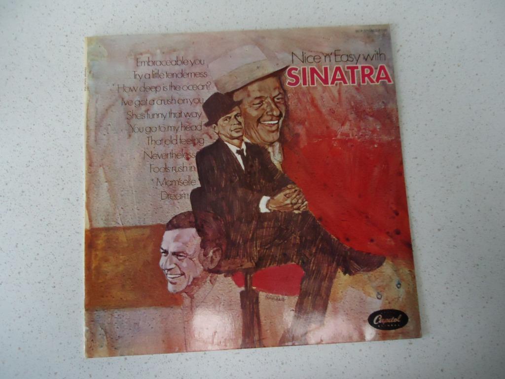 LP van "Frank Sinatra" Nice 'n Easy anno 1972., 12 pouces, Enlèvement ou Envoi, Utilisé, 1960 à 1980