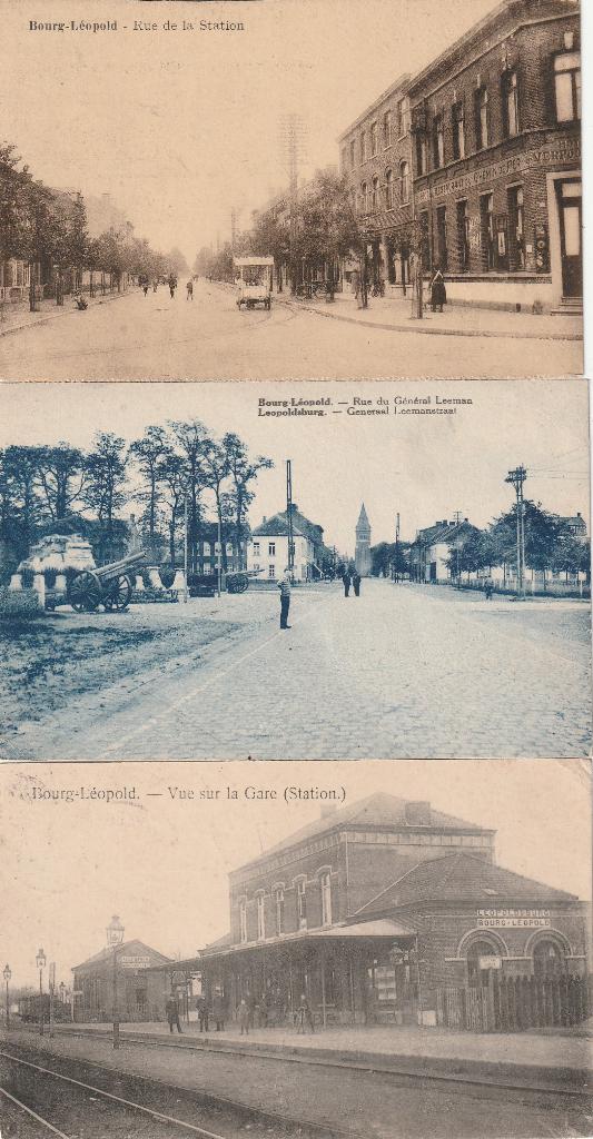 Carte postale Leopoldsburg, Envoi