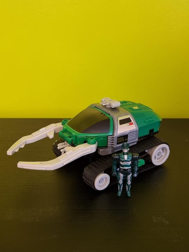 Beetleborgs Green Hunter AV  Bandai 1996, Ophalen of Verzenden, Gebruikt