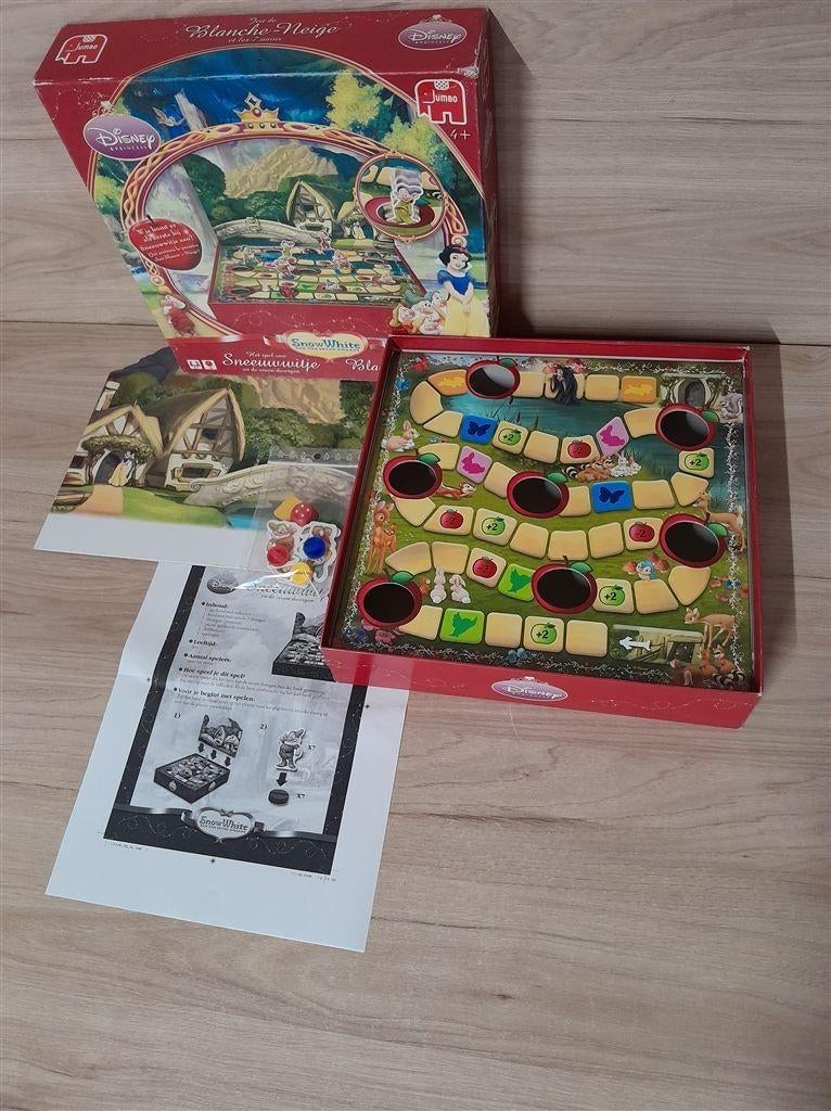 sneeuwwitje en de zeven dwergen - s5404, Hobby en Vrije tijd, Gezelschapsspellen | Bordspellen, Verzenden, Zo goed als nieuw