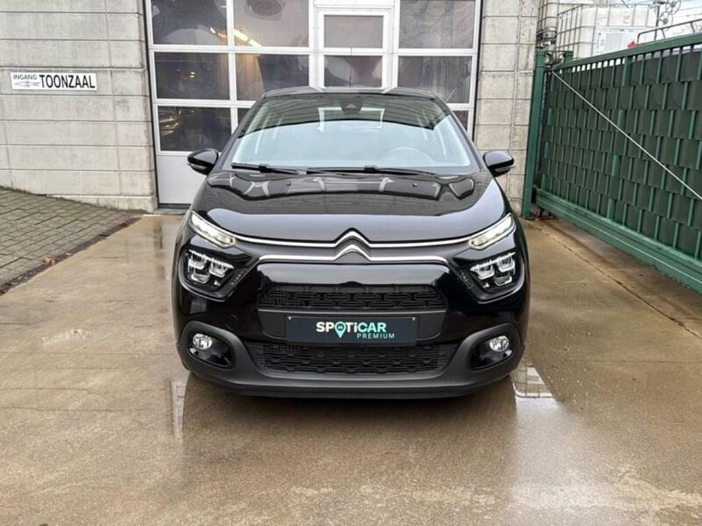 Citroen C3 110 pk + navi + PDC, Auto's, Citroën, Zwart, Bedrijf, 5 deurs, Stadsauto