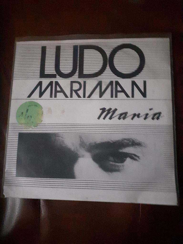 45T Ludo Mariman : Maria (Belpop), Enlèvement ou Envoi