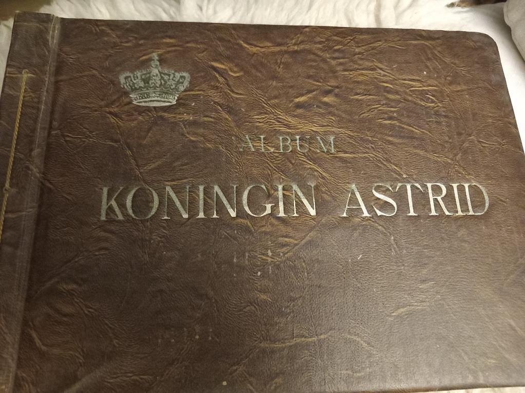 Foto album Koningin Astrid (Léopold) Chocolade Cote D'or, Enlèvement, Utilisé, Autres sujets/thèmes, Gravure