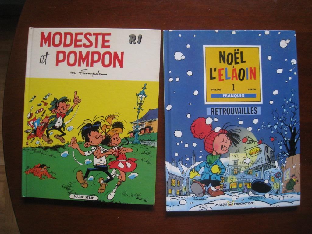 Franquin Modest Little Christmas Comics, Gelezen, Ophalen of Verzenden, Franquin, Meerdere stripboeken