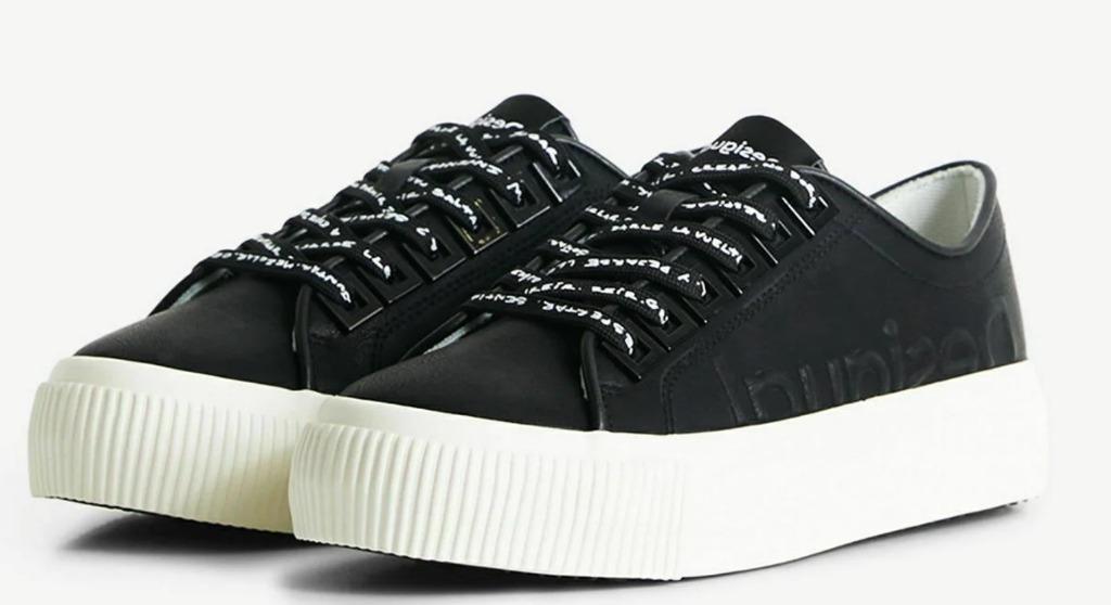 Sneakers Desigual noires taille 41 neuves, Neuf, Enlèvement ou Envoi, Sneakers et Baskets, Desigual