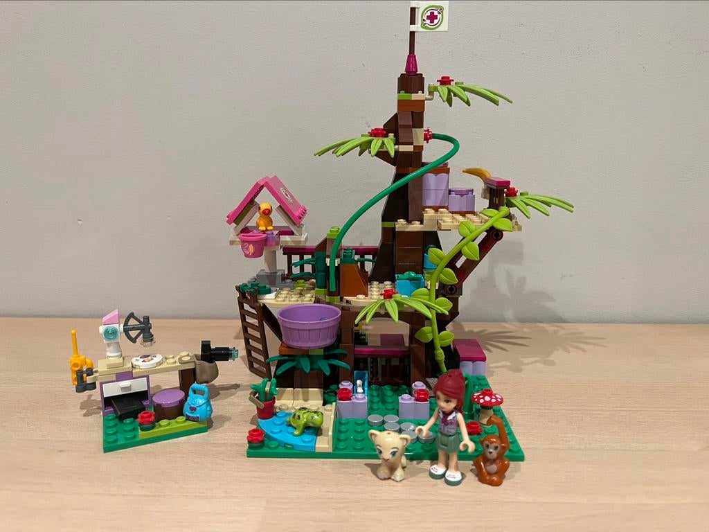 Lego Friends Jungleboom Schuilplaats (41059), Ophalen, Zo goed als nieuw, Lego