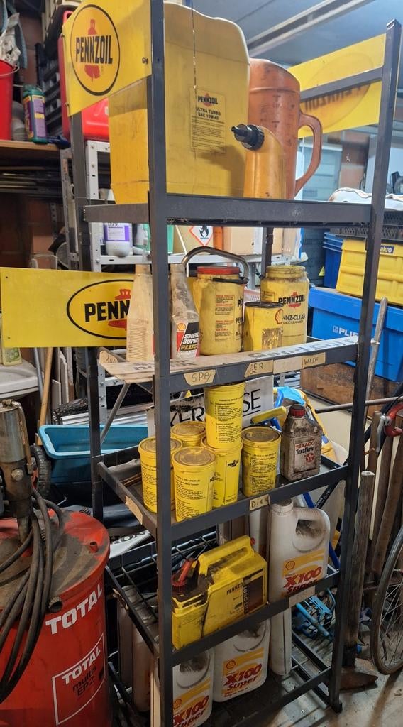 Support publicitaire Pennzoil + produits, Collections, Marques & Objets publicitaires, Enlèvement