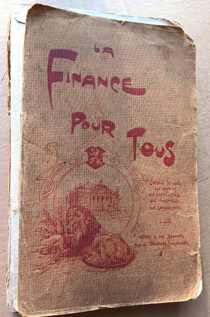 plus au moins 1900  "'LA FINANCE POUR TOUS'  + illustrations, Ophalen