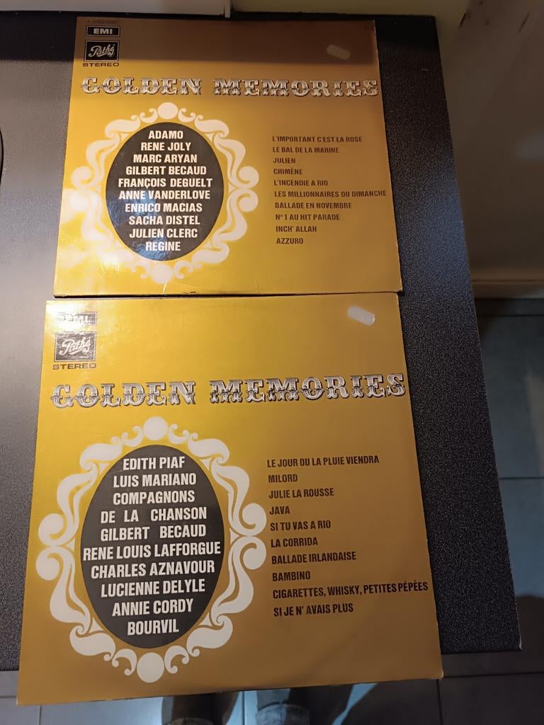 2 vinyls, les plus beaux succès de la chanson française., Ophalen, Zo goed als nieuw