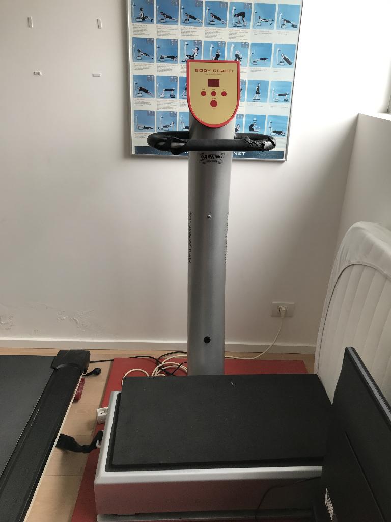 Body coach trilplaat, Enlèvement, Utilisé, Bras, Plaque vibrante