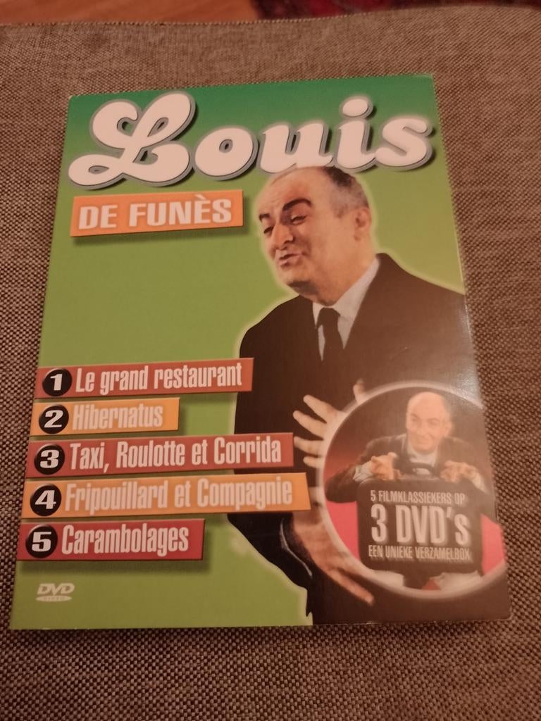 Louis de funes 3dvd box, Cd's en Dvd's, Ophalen of Verzenden