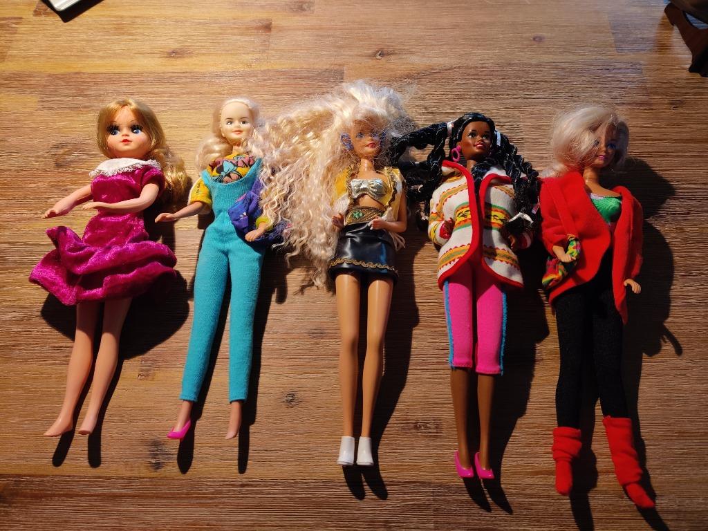 Barbiepoppen (en verkleedspullen) en Ken poppen Vintage, Ophalen, Zo goed als nieuw, Barbie