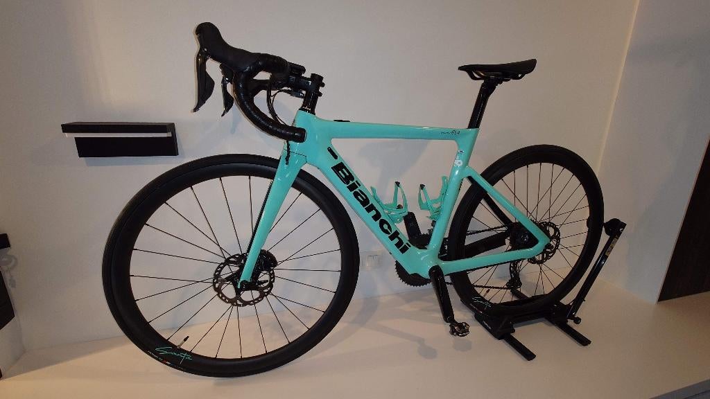 Bianchi E-Aria, Autres marques, 51 à 55 cm, 50 km par batterie ou plus, Comme neuf