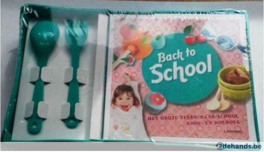Terug naar school kook- en doeboek, Ophalen of Verzenden, Nieuw