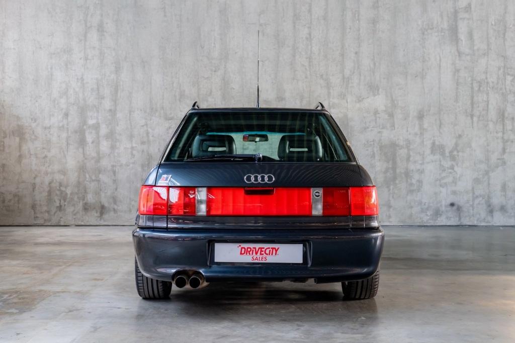 Audi RS2 uit 1994, Auto's, RS2, Zwart, Leder, Bedrijf