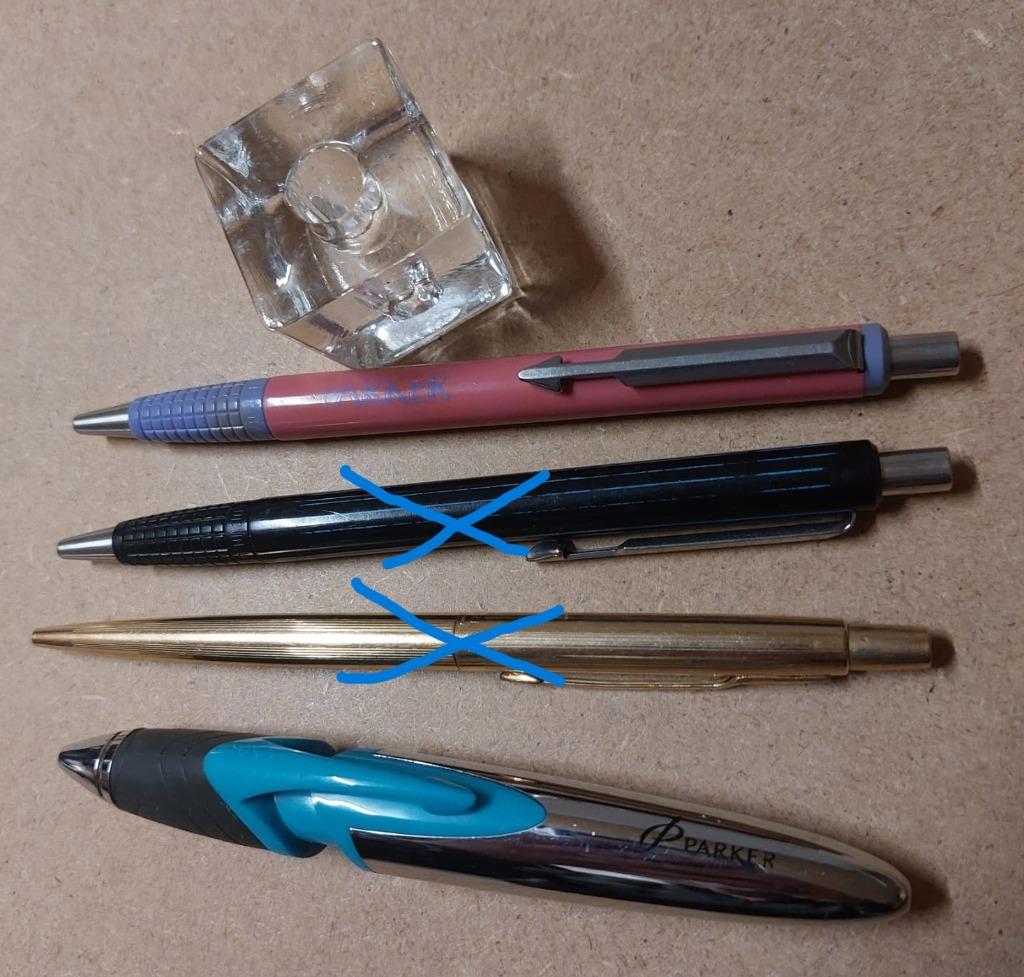 Parker balpennen, Ophalen of Verzenden, Gebruikt, Balpen, Parker