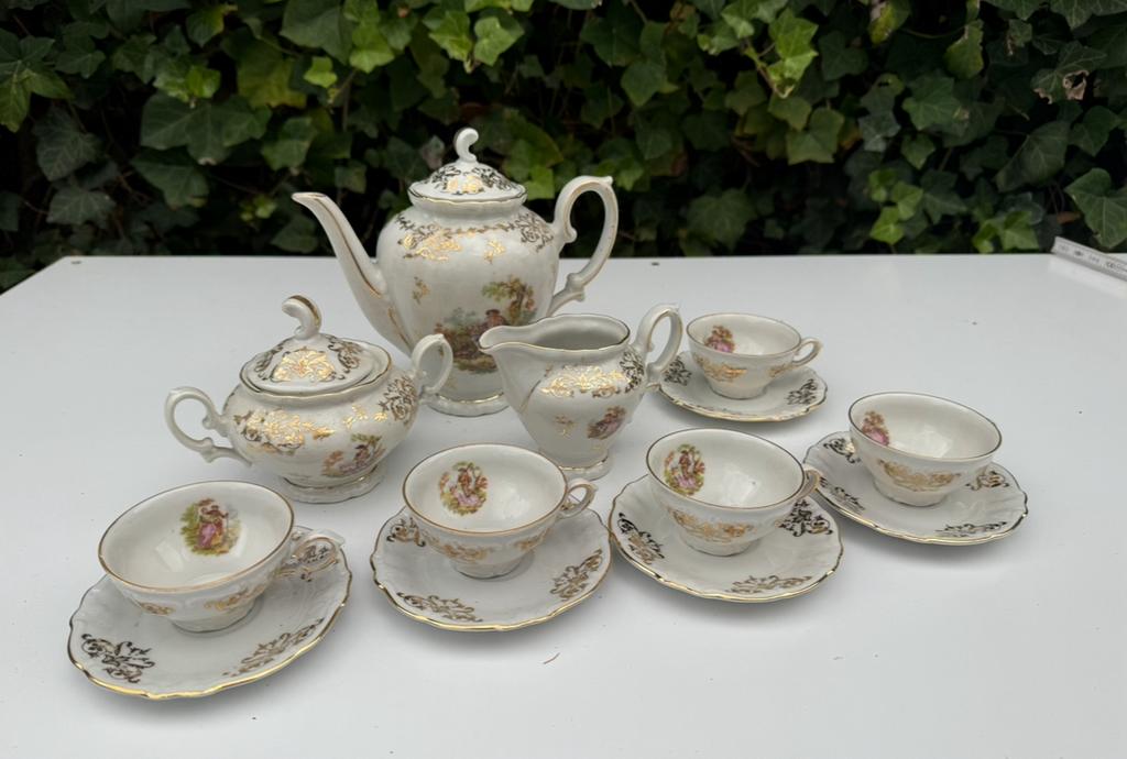 Antiek porseleinen servies Winterling Bavaria, Ophalen