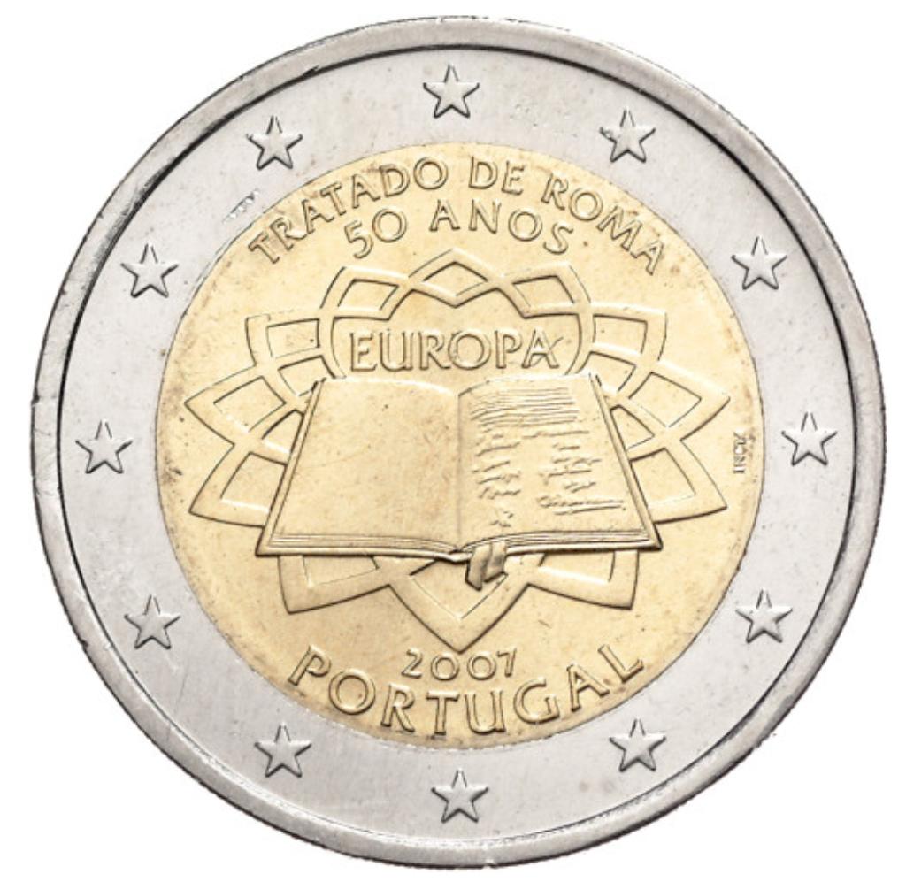 2 euro herdenkingsmunten Portugal 2007-2018, Ophalen of Verzenden, Portugal, 2 euro