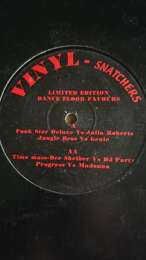 Vinyl snatchers- dance floor flavours, Ophalen of Verzenden, Zo goed als nieuw