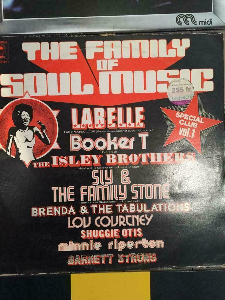 LP  The Family Of Soul Music  Verzamel SOUL, Ophalen of Verzenden, Gebruikt