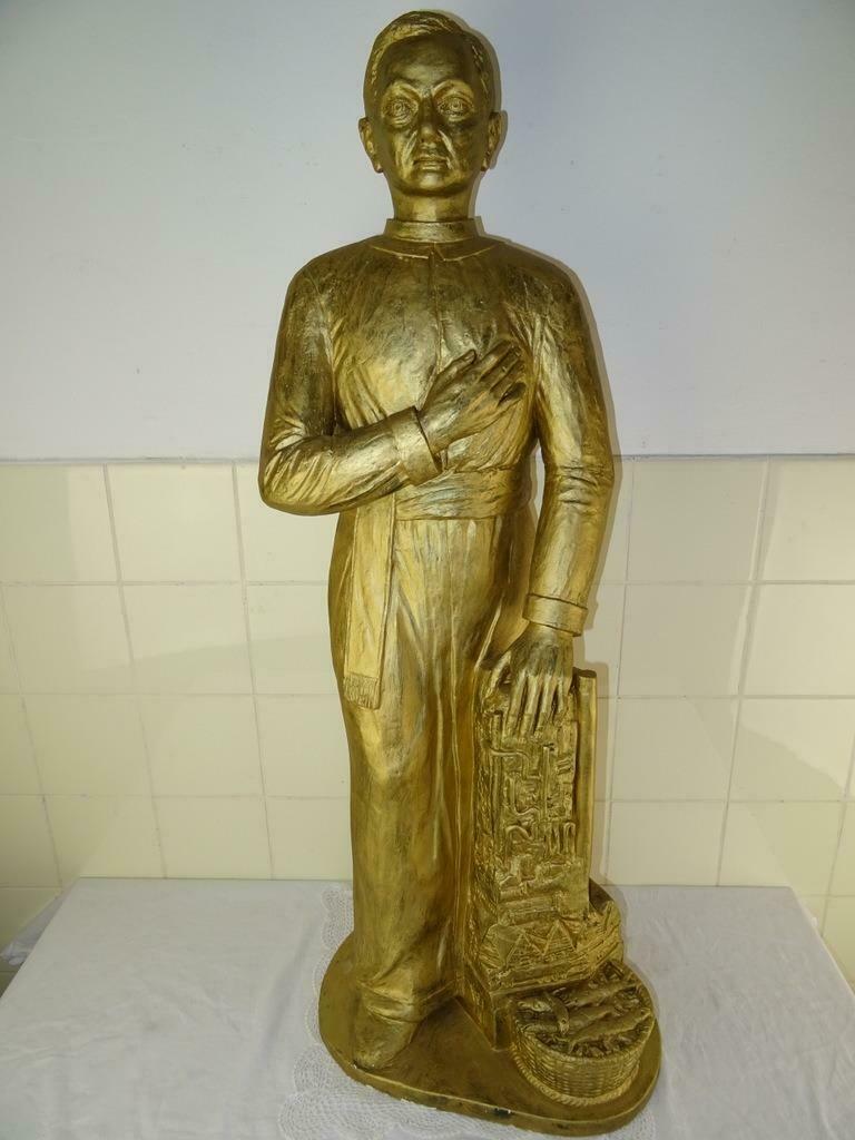Enorm beeld Heilige Kolbe Constant Grooten curiosa 1986, Ophalen of Verzenden