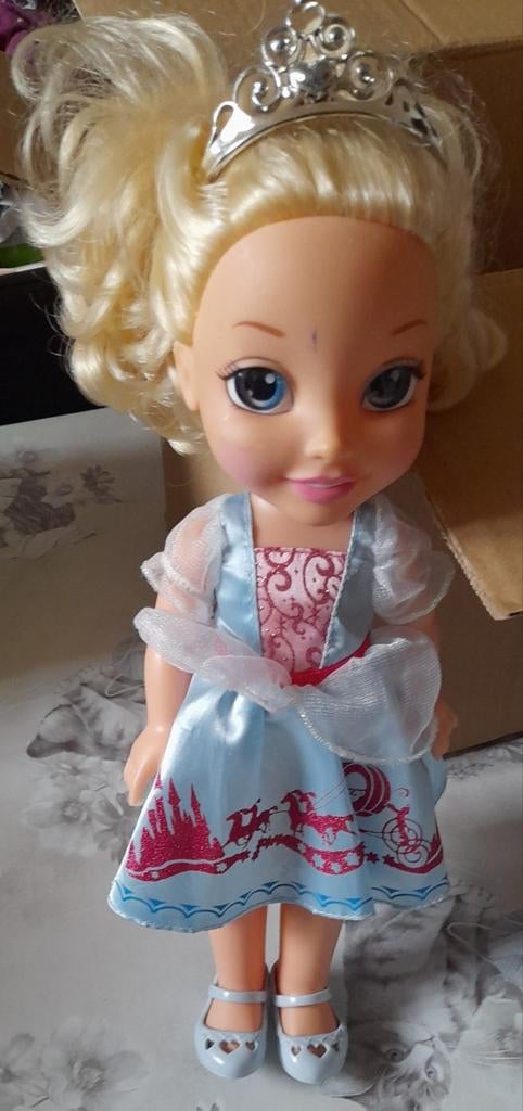 Speelgoed Frozen pop, Ophalen of Verzenden, Zo goed als nieuw, Pop