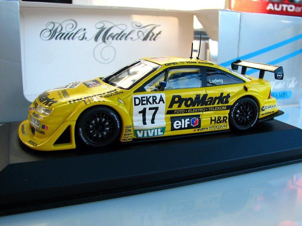 Opel Calibra V6 #17 (K.Ludwig) DTM 1996 - Minichamps, Ophalen of Verzenden, Gebruikt, Auto, MiniChamps