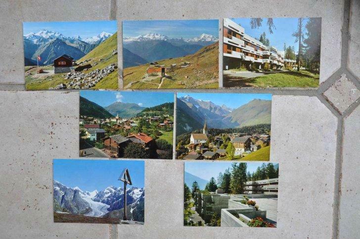 Zwitserland Schweiz - Fiesch, Ernen, Kühboden, Märjelensee, Envoi