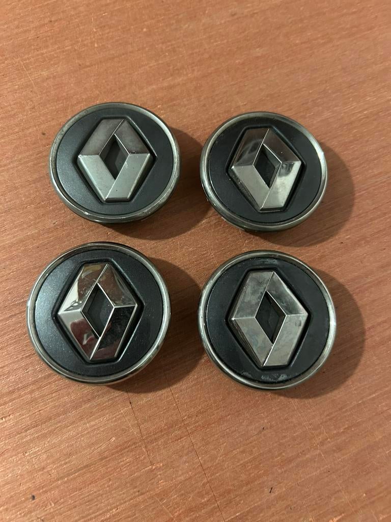 4 enjoliveurs d’origine Renault clio scenic ou autres, Enlèvement ou Envoi, Comme neuf