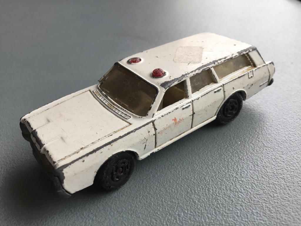 MATCHBOX LESNEY MERCURY POLICE CAR, Utilisé, Voiture, Matchbox