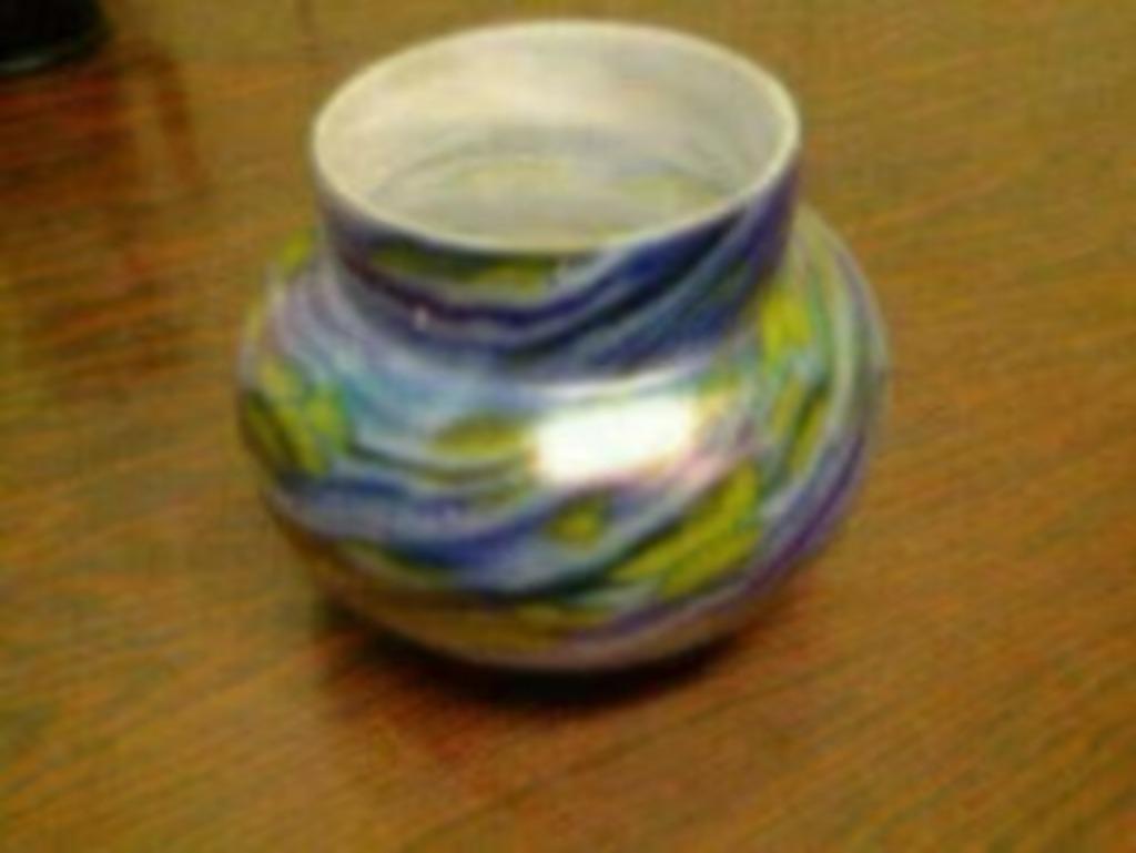 VASE/CACHE-POT, Enlèvement, Comme neuf, Bleu