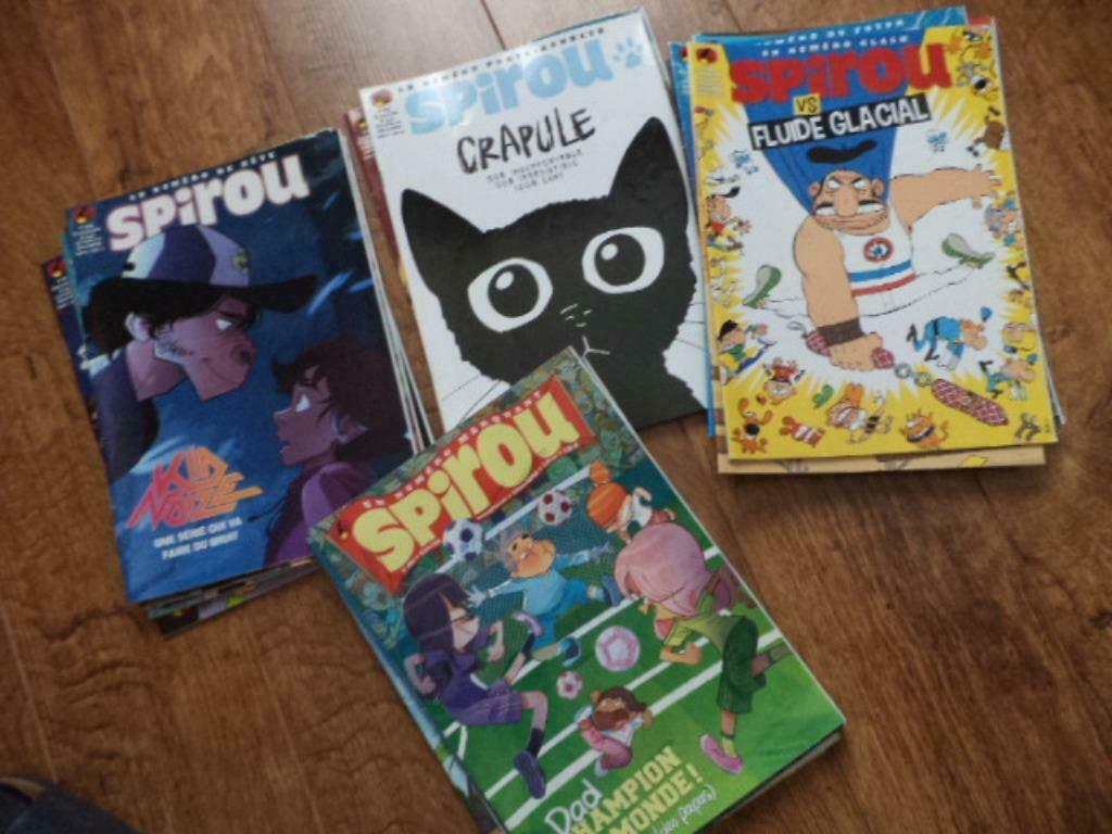 Lot de magazines Spirou 2018, Livres, Enlèvement ou Envoi, Série complète ou Série, Comme neuf, Dupuis