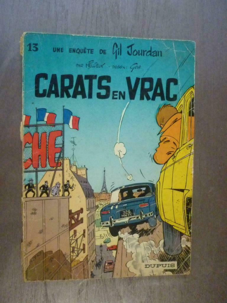 gil jourdan n 13 carats en vrac E O, Boeken, Stripverhalen, Gelezen, Eén stripboek, Ophalen of Verzenden