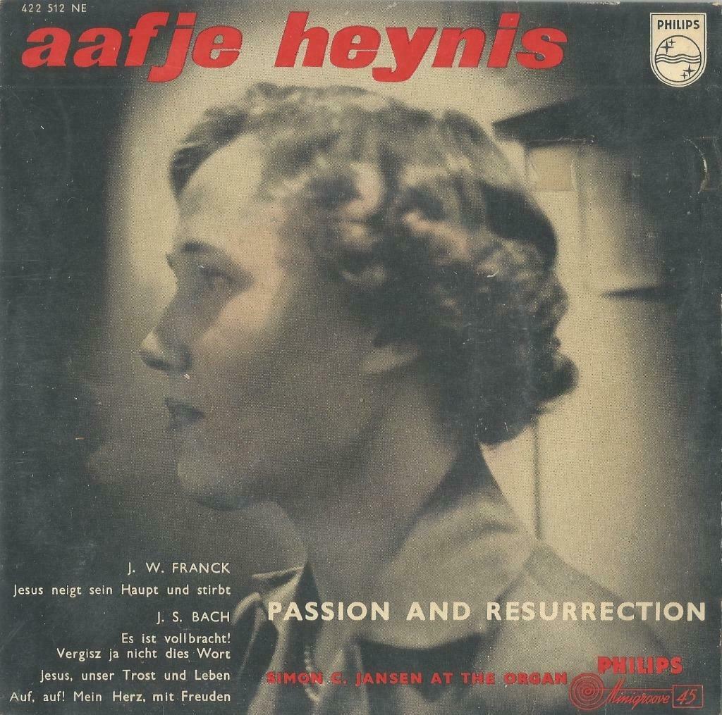 Aafje Heynis - Jesus neigt sein Haupt und stirbt  + 3 – EP, Cd's en Dvd's, Vinyl Singles, Ophalen of Verzenden, Gebruikt, Meditatie en Spiritualiteit
