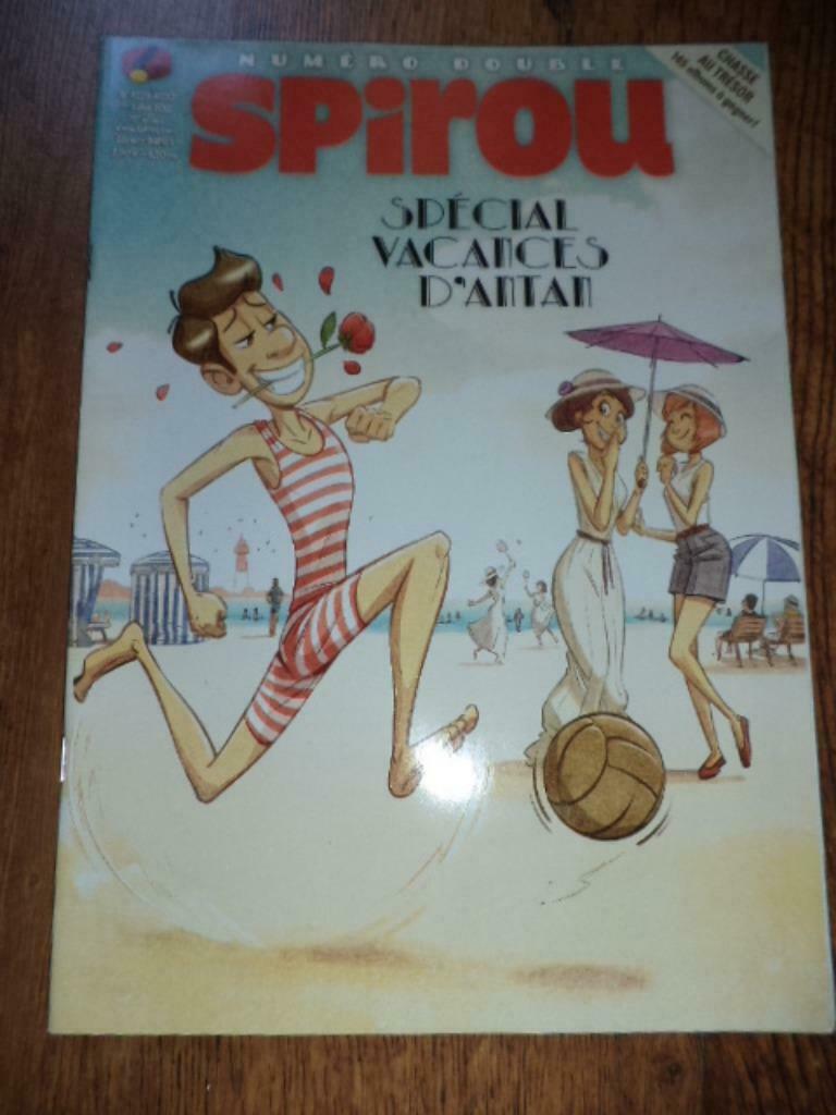 Spirou Hebdo N°4029-4030 Numéro Double, Livres, Plusieurs BD, Enlèvement ou Envoi, Utilisé
