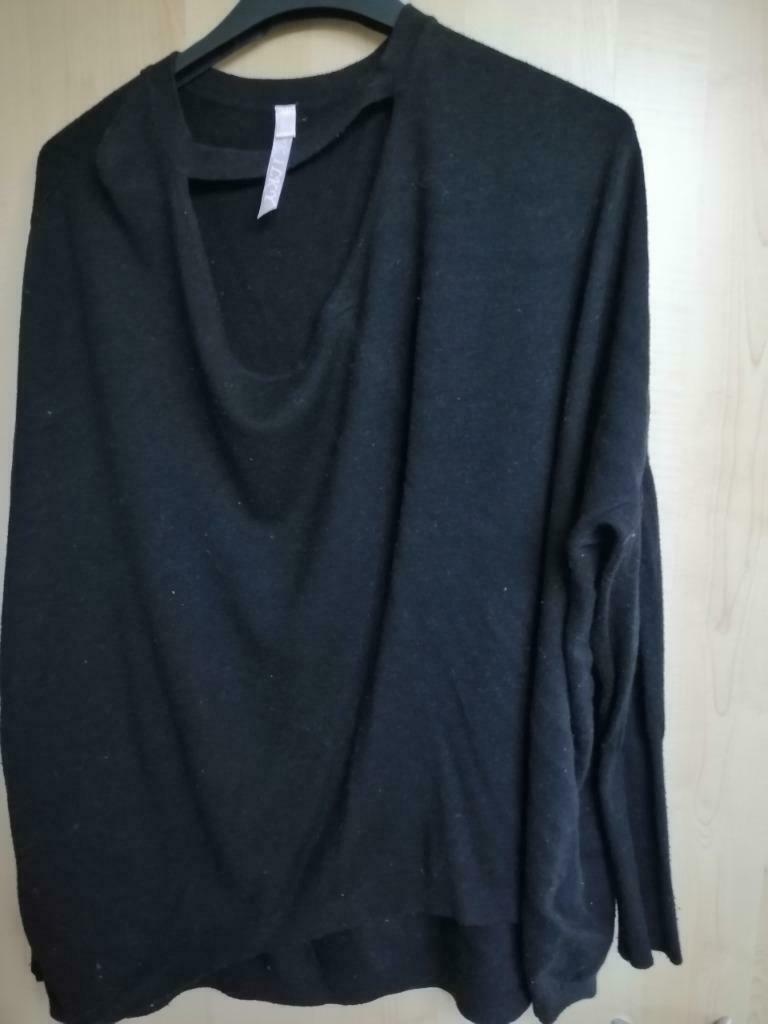trui zwart kilky  minstens medium tot large, Enlèvement ou Envoi, Comme neuf, Taille 38/40 (M), Noir