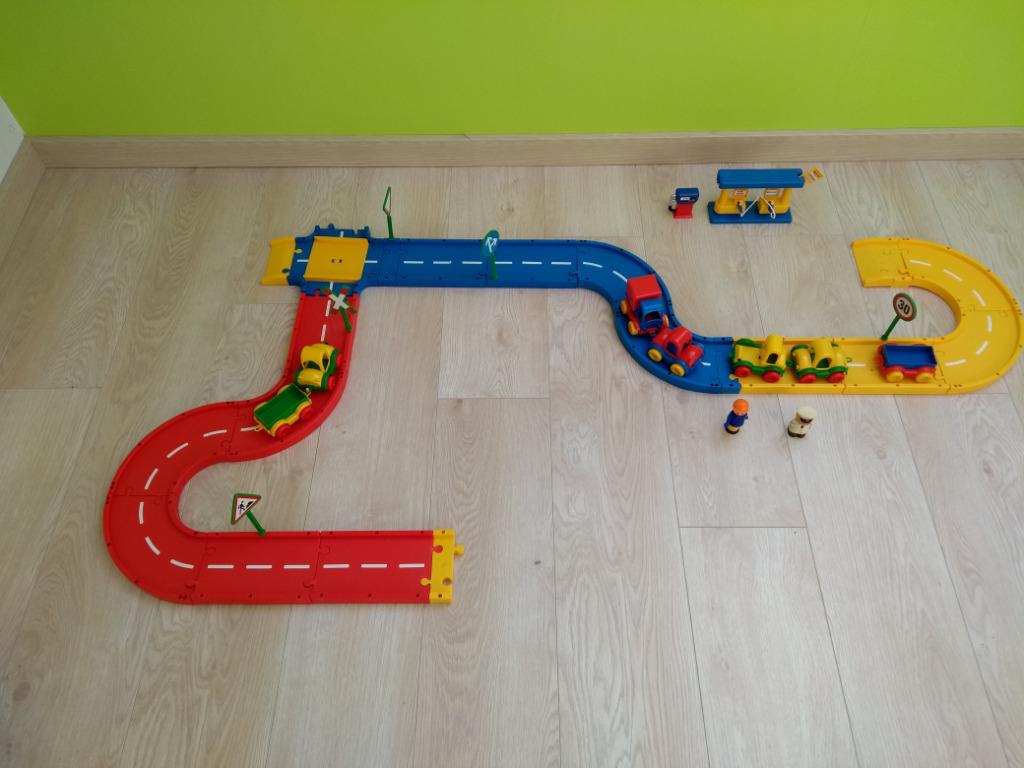 speelgoed autobaan, verschillende mogelijkheden te knutselen, Ophalen