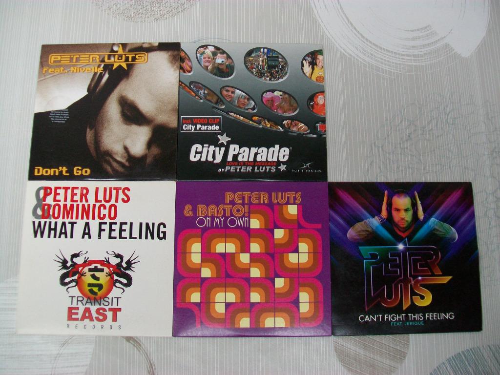 Peter Luts - Lasgo - What A Feeling - On My Own - Single, Cd's en Dvd's, Ophalen of Verzenden, Gebruikt, Techno of Trance