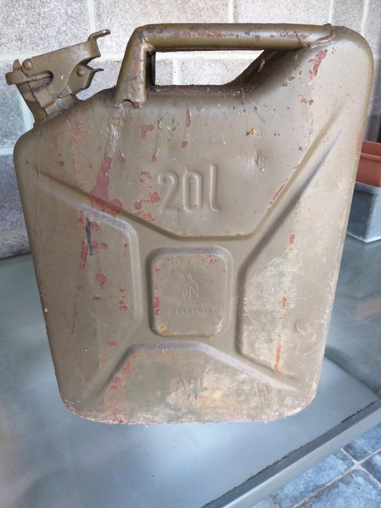 Jerrycan ABL, Verzamelen, Ophalen of Verzenden, Landmacht, Overige typen