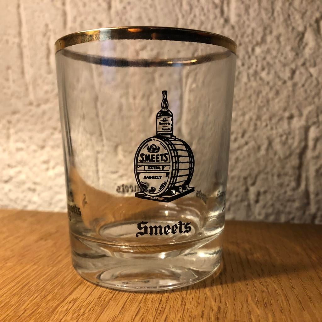 SMEETS hasselt glas 8,5 cm, Verzamelen, Ophalen of Verzenden, Zo goed als nieuw, Overige typen