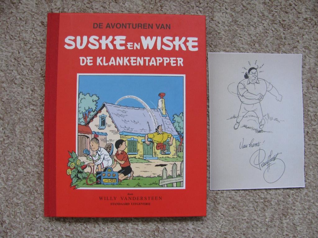 Suske en Wiske 45 - De Klankentapper -Klassiek +tek P Geerts, Willy Vandersteen, Eén stripboek, Nieuw, Ophalen of Verzenden