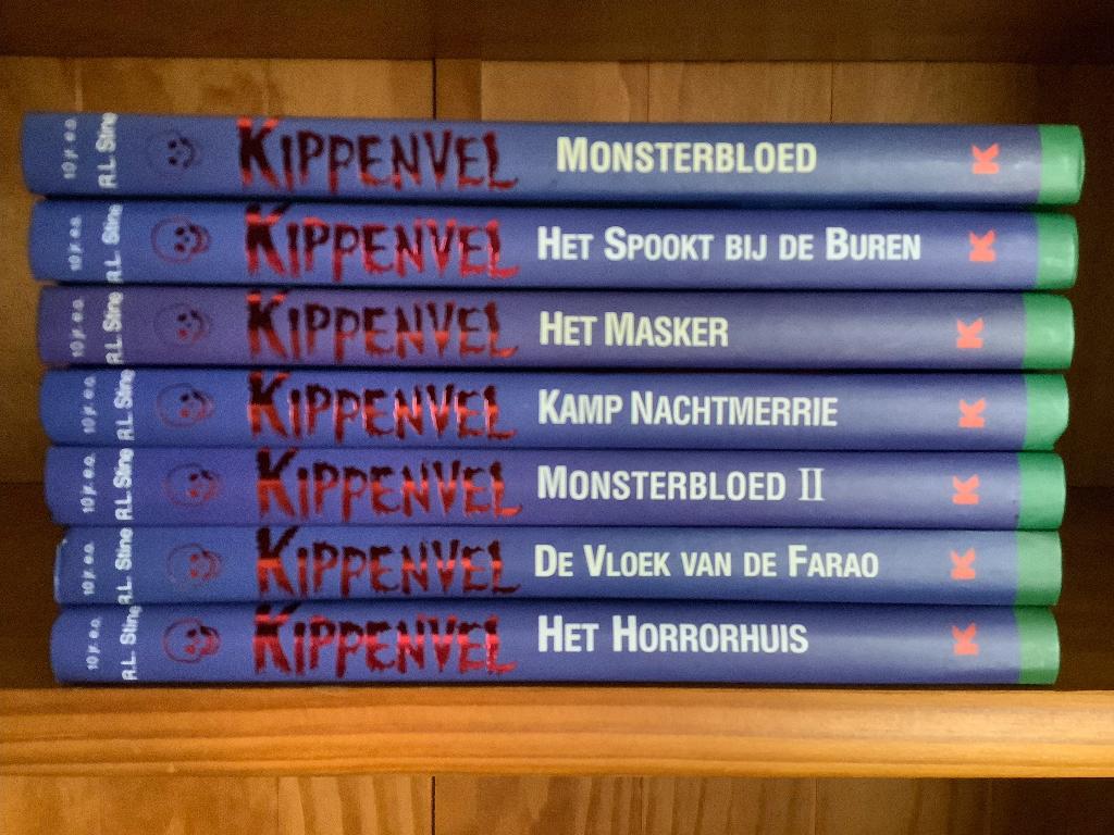 Boeken kippenvel, Ophalen, Zo goed als nieuw