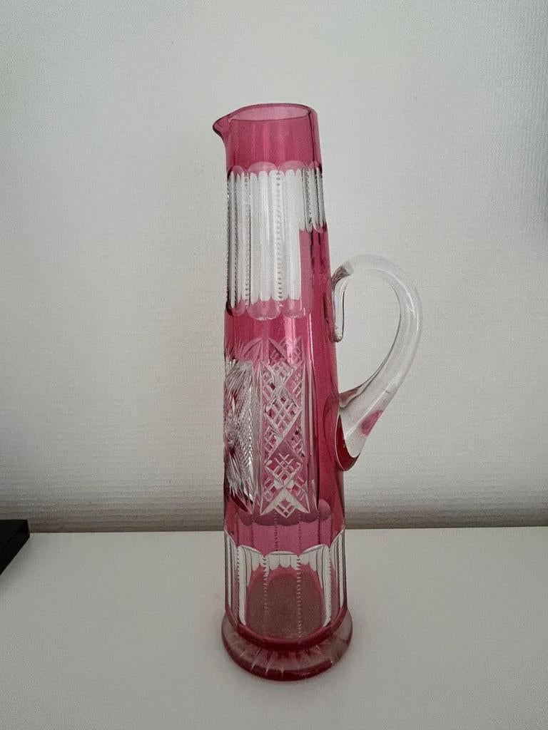 Val Saint Lambert, H 35,5 cm, B 9,5 cm, Ophalen