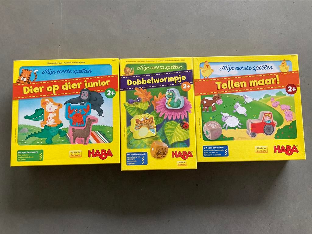3 spelletjes voor de jongste spelertjes, Ophalen, Zo goed als nieuw